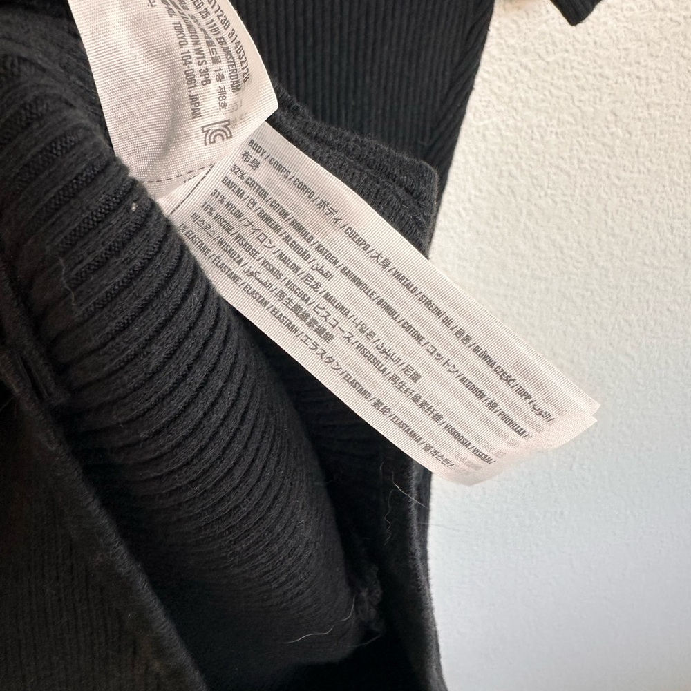 Abercrombie Ribbed Button-Down Bodysuit - Picture 7 of 7